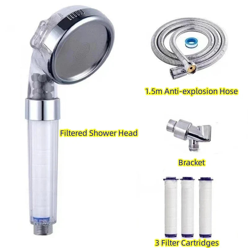 Chrome Purifying Showerhead