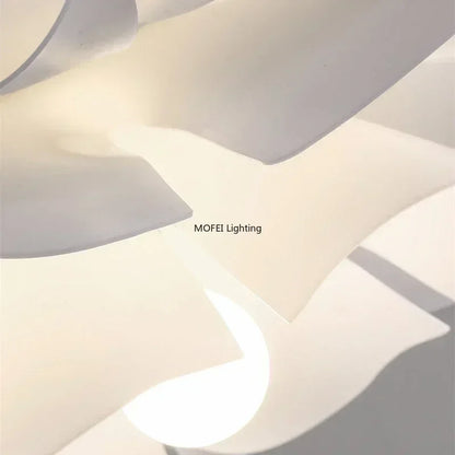 Acrylic LED Flower Chandelier Pendant