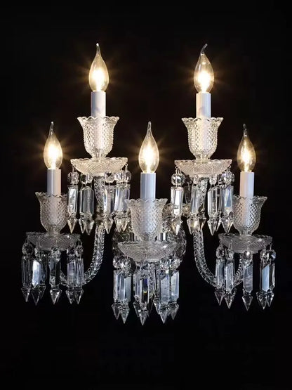 DecorBites™ Crystal Wall Lamp for Bedside Aisle Ktv LED Lights