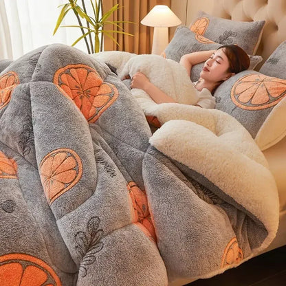 Wool Blanket Thick Warm Winter