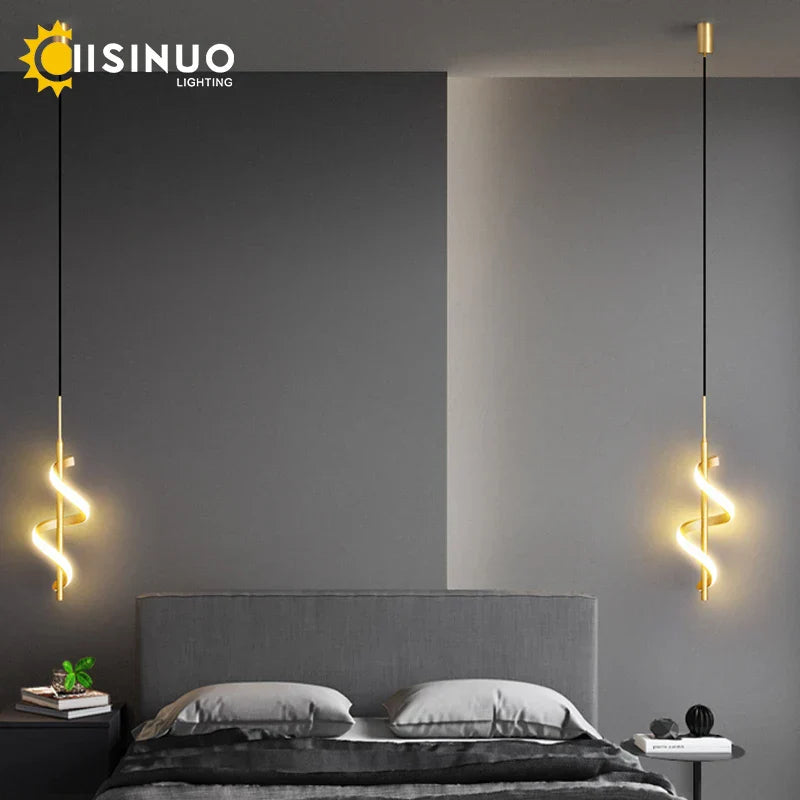 Gold Copper LED Sconce