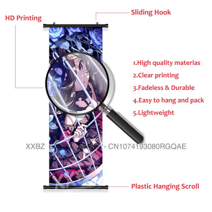 Anime Wall Art Canvas Scrolls