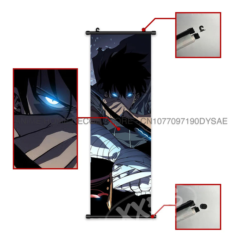 Anime Poster Hanging Scroll Wall Art