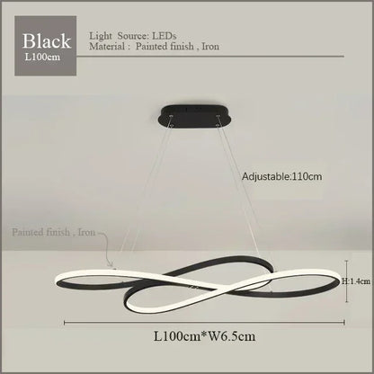 LED Chandelier Remote Dimming Gold