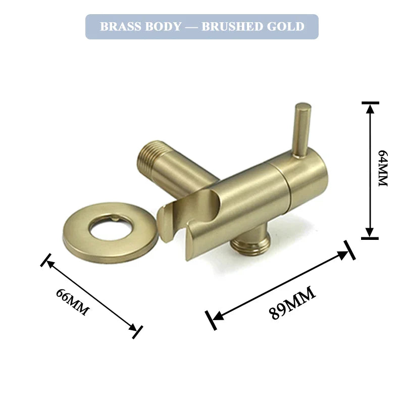 Gold Handheld Bidet Sprayer
