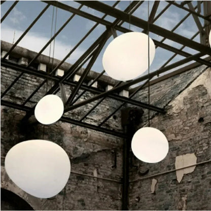 DecorBites™ Glass Ball LED Pendant Lights for Home Decor, Living/Dining Room, Bar, & Stairs