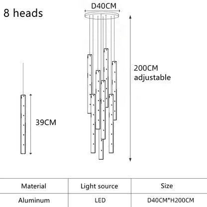 DecorBites™ Gold/Silver LED Chandelier for Home, Restaurant, and Beauty Club Lighting