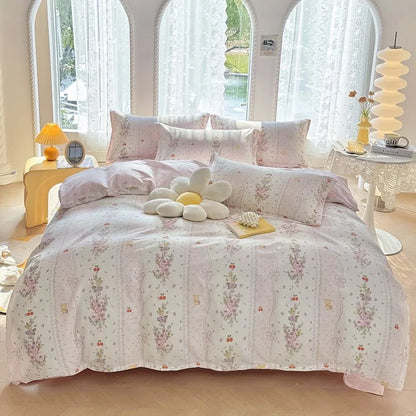 DecorBites™ Cotton Printed Bedding Set for Sweet Cozy Sleep