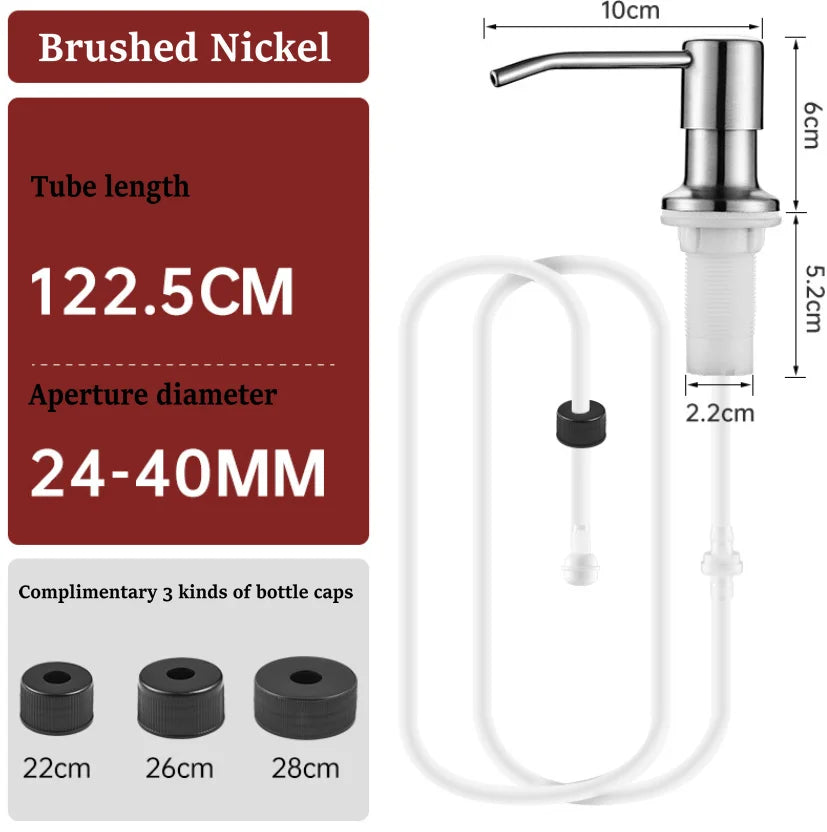 Nickel Soap Dispenser