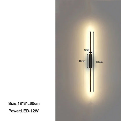 DecorBites™ Linear LED Wall Sconce for Sofa Background Lighting Fixtures