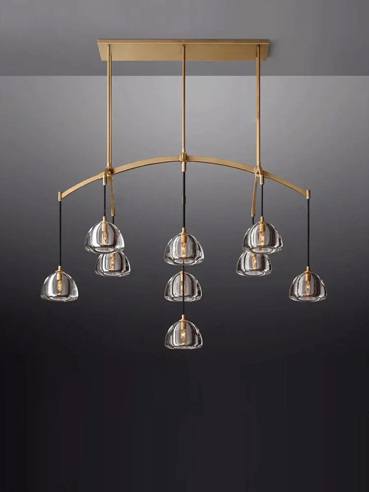 DecorBites™ K9 Crystal Chandelier Lighting for Dinning Room & Corridor
