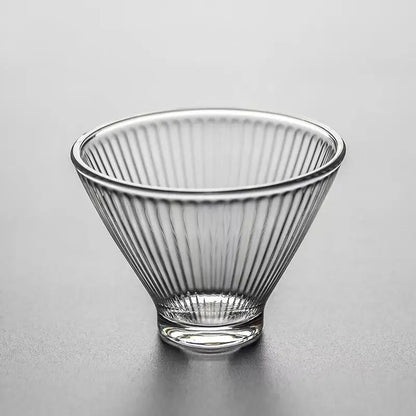 DecorBites™ Japanese Tea Cup Set of Cute Heat-resistant Glass Mugs and Teacups