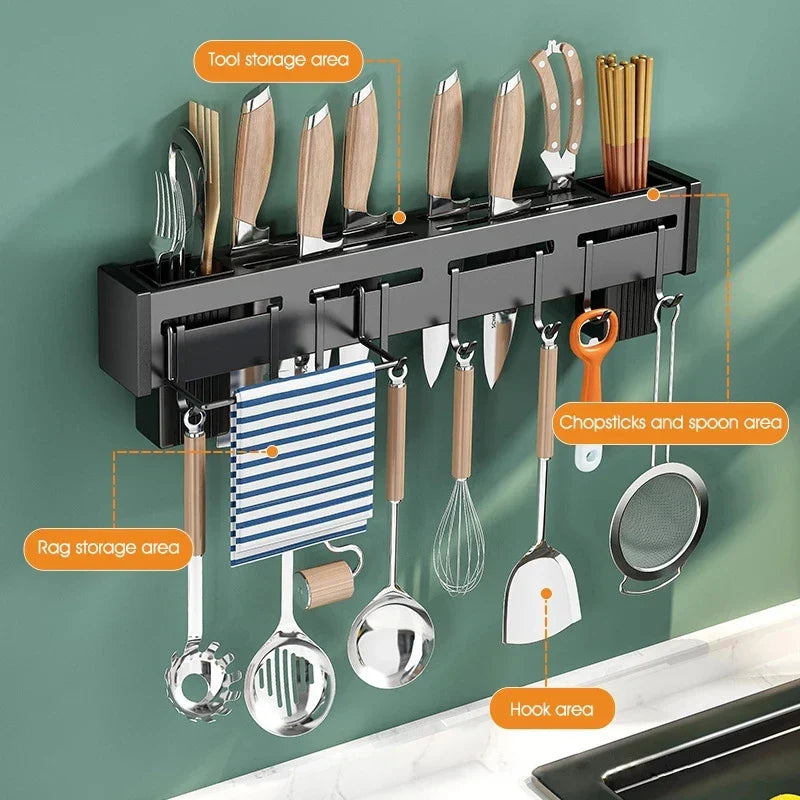 Metal Wall Knife Rack