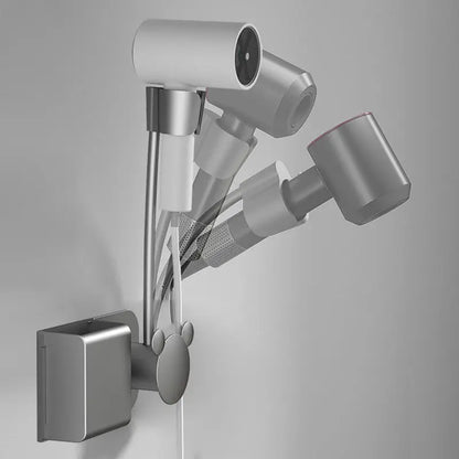 DecorBites™ Bathroom Hair Dryer Holder Wall Mount Storage Rack