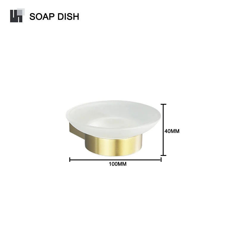 Gold Stainless Bath Set