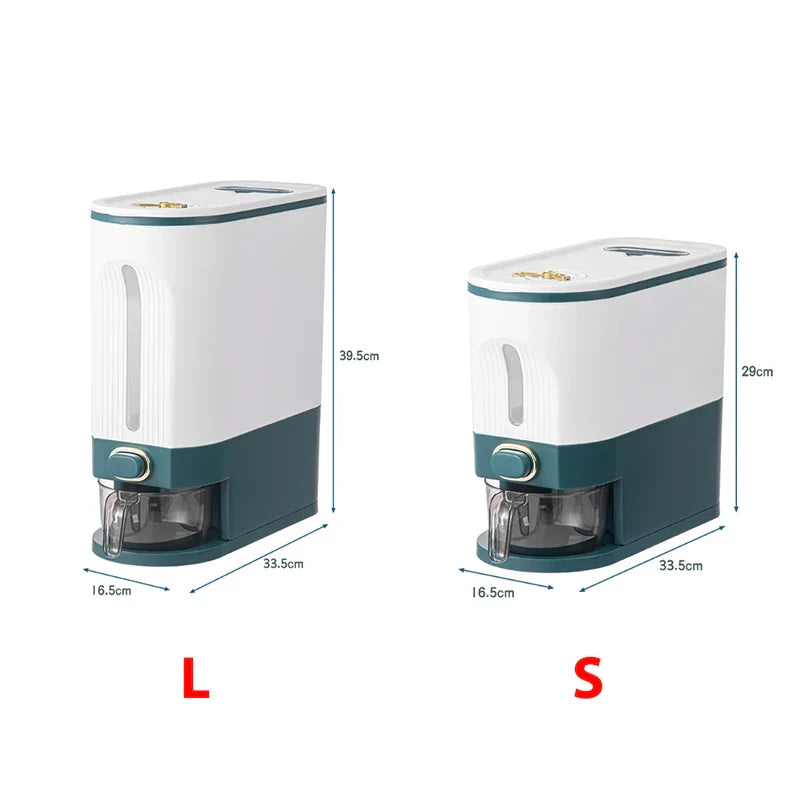 Transparent Plastic Rice Dispenser