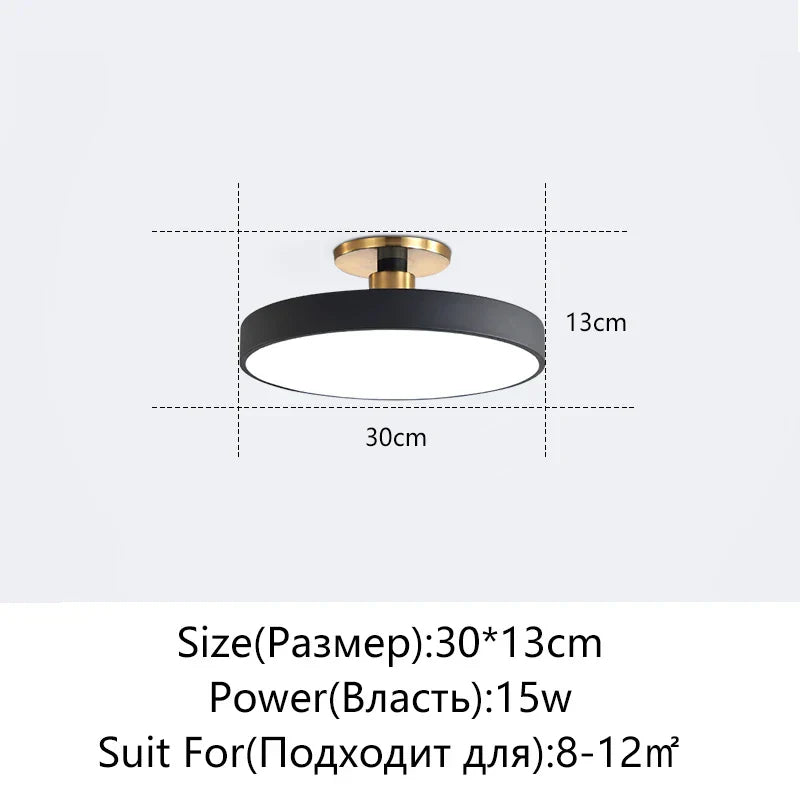 DecorBites™ LED Ceiling Lamp for Living Room Study Child Bedroom Indoor Lighting