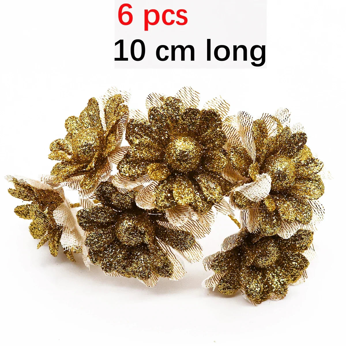 Gold Silk Flower Bundle