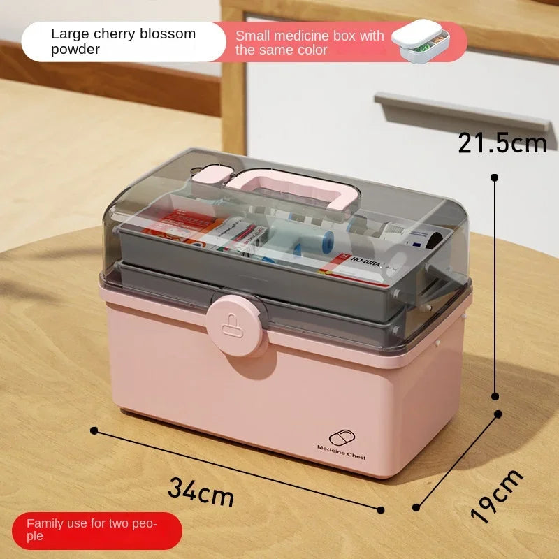 White Gloss Medicine Organizer