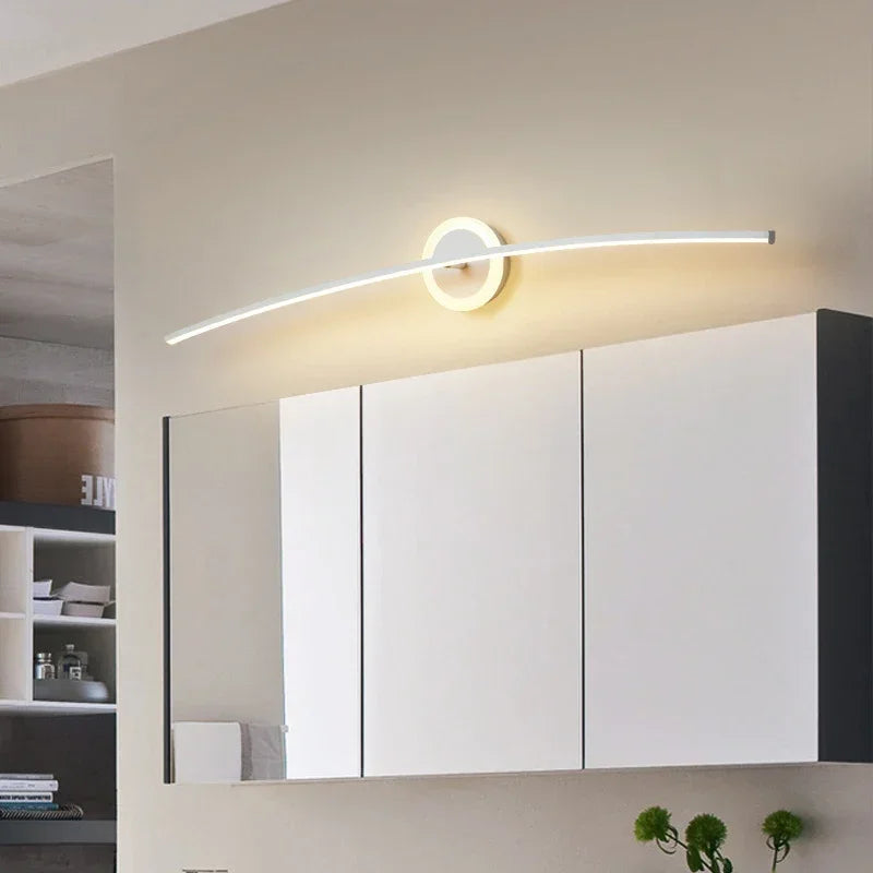 DecorBites™ LED Wall Lamps: Modern Iron Baking Paint Craft Light for Bathroom Bedroom Living Room