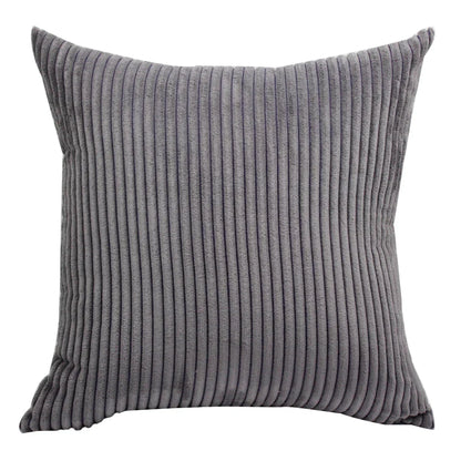 DecorBites™ Corduroy Pillow Cover: Striped Cushion for Sofa Bed - Nordic Home Decor