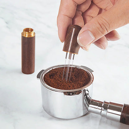 DecorBites™ Espresso Coffee Stirrer Needle Tamper WDT Tool Stainless Steel Barista Accessories