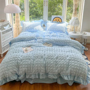 Solid Cotton Duvet Set