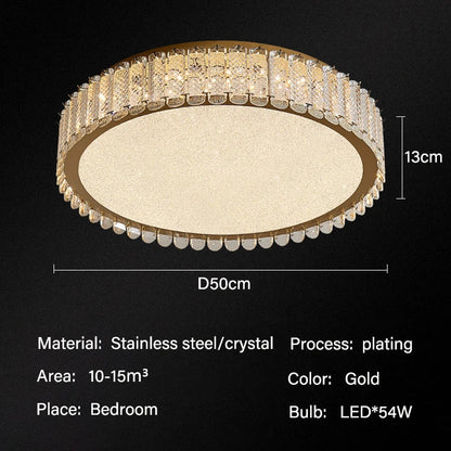 DecorBites™ Crystal LED Ceiling Lights for Modern Home Decor Lighting