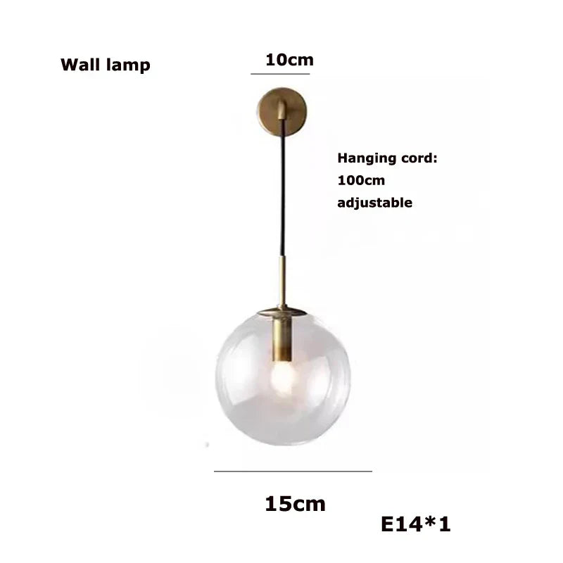 DecorBites™ Glass Dandelion LED Chandelier in Black Gold For Modern Spaces