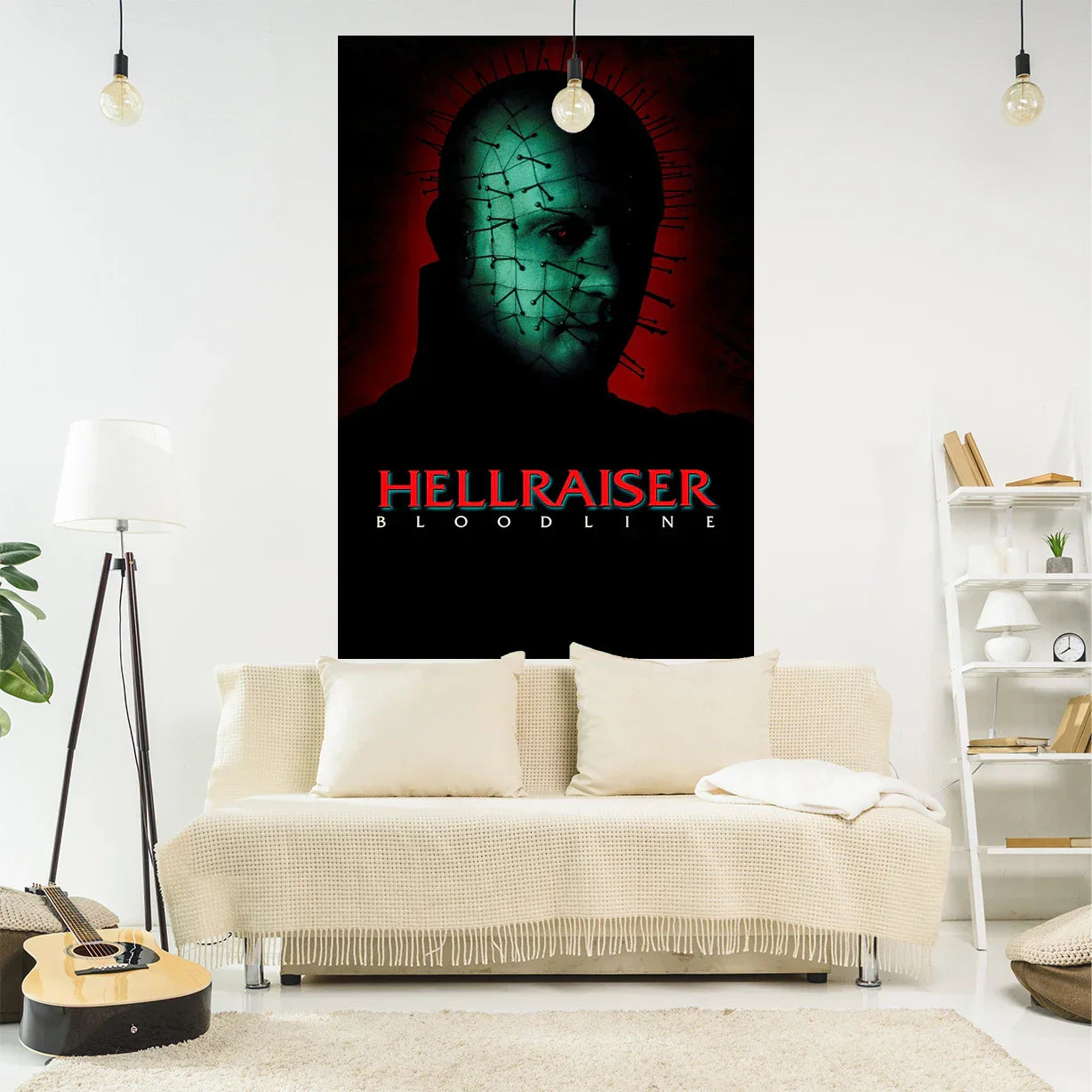 DecorBites™ Jack-O-Lantern Wall Tapestry: Halloween Horror Movie Boho Home Decor for Bedroom
