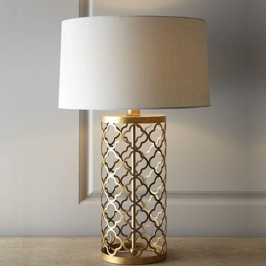 Gold Iron Desk Lamp