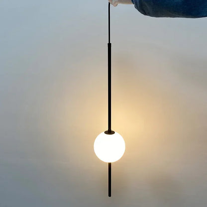 DecorBites™ Glass Ball Pendant Lights for Dining Room Bedroom Decor Lighting