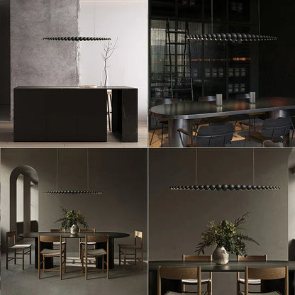 DecorBites™ LED Linear Pendant Lights for Kitchen Dining Living Room Office