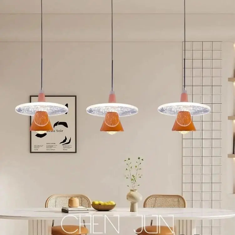 DecorBites™ LED Flying Saucer Chandelier Modern Pendant Light for Dining Bedroom - Frisbi Italy Designer