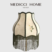 Camellia Jacquard Bell Lampshade