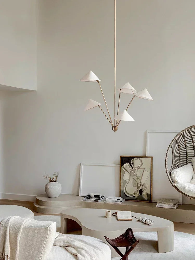 DecorBites™ Japanese Cloth Chandeliers Pendant Lights for Living Room Decor