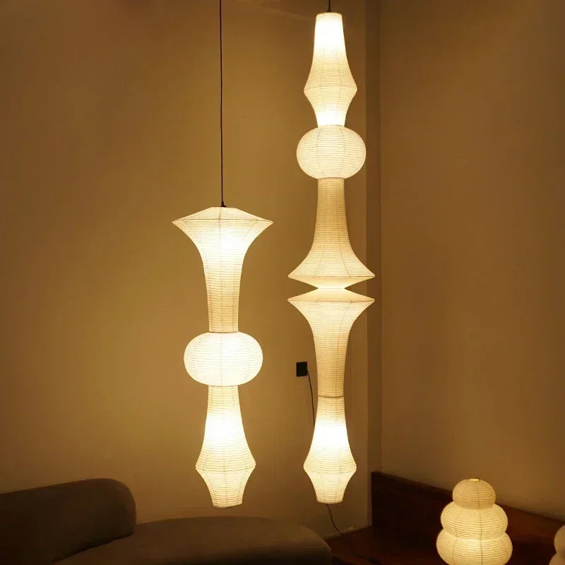 Cotton Paper Wabi Sabi Lamp