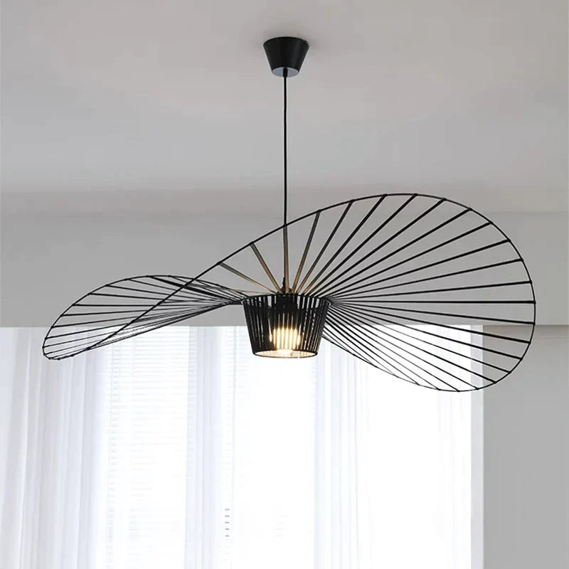 Brass Retro LED Chandelier