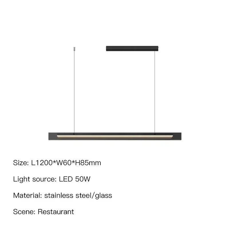 Nordic Gold LED Chandelier
