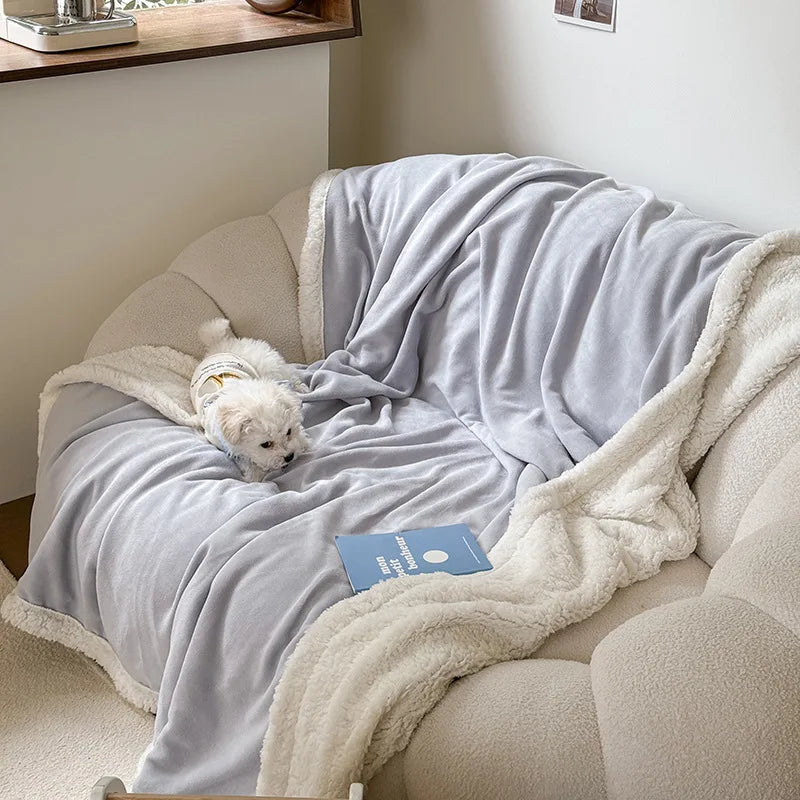 Lamb Wool Multi-Purpose Blanket