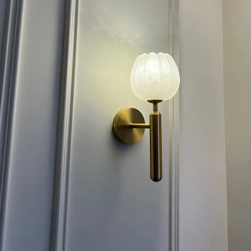 DecorBites™ Elegant Marble Wall Lamp for Bedroom and Living Room Lighting