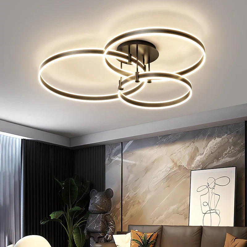 Acrylic Up/Down Chandelier