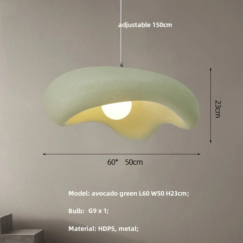 DecorBites™ Creamy Style Wabi Sabi G9 LED Pendant Lights - Home Decor Hang Lamp