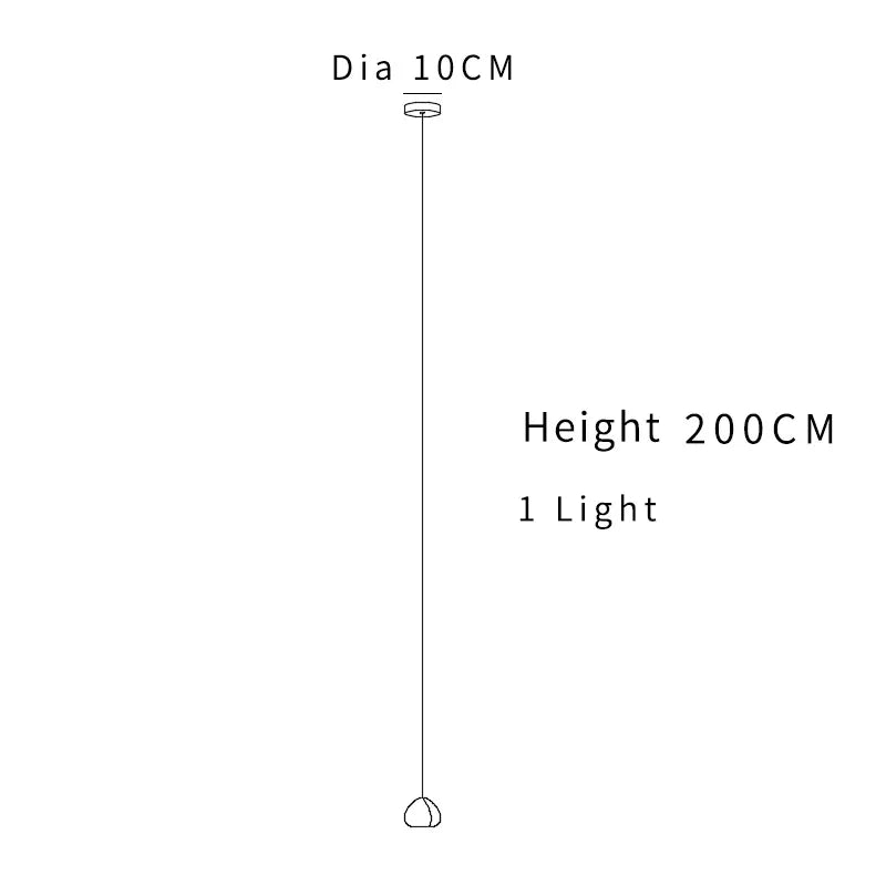 DecorBites™ Crystal Ball Chandelier: Modern LED Stair Chandelier for Living Room and Kitchen