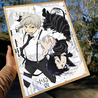 Anime Poster Self-adhesive Wall Decor