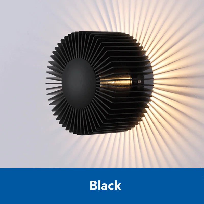DecorBites™ Elegant Aluminum Wall Sconce for Hotel Living Room Bedroom Decor