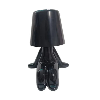 DecorBites™ Little Golden Man Table Lamp - Art Decor Night Light for Living Room and Children's Room