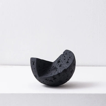 DecorBites™ Geometric Spherical Ceramic Ornaments Moon Home Decoration Accessory