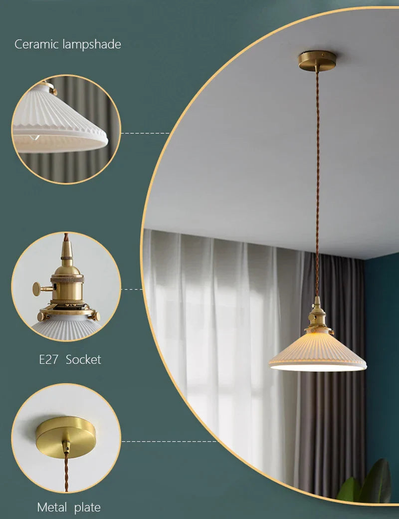 Ceramic Wabi Sabi Chandelier