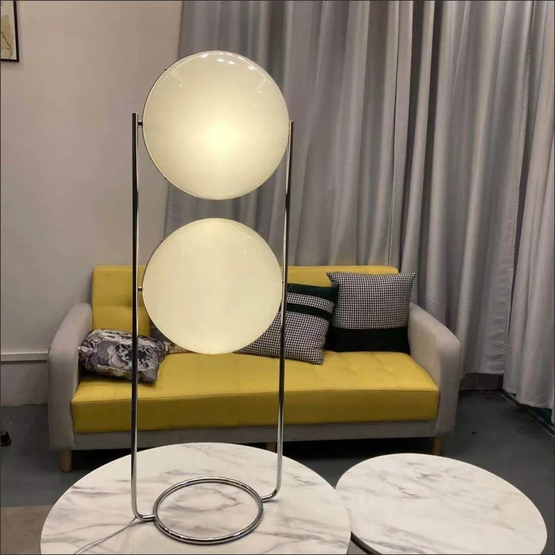 Chrome Acrylic Floor Lamp